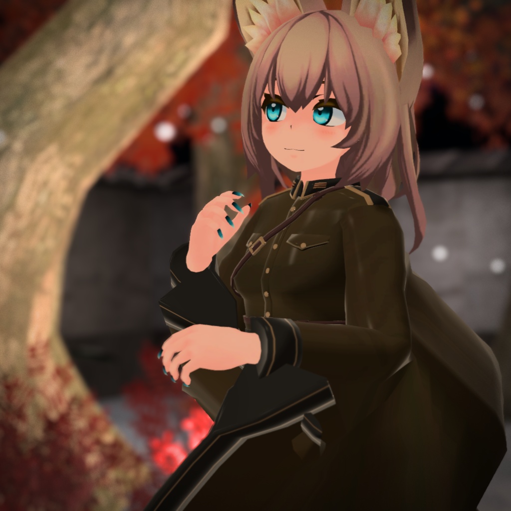 【VRChat想定】ミリタリーゴシック【お着替え用】