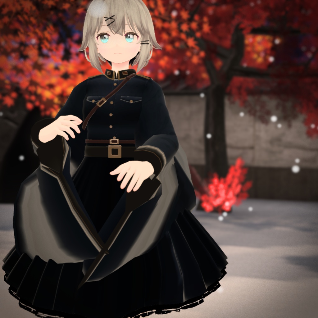 【VRChat想定】ミリタリーゴシック【お着替え用】