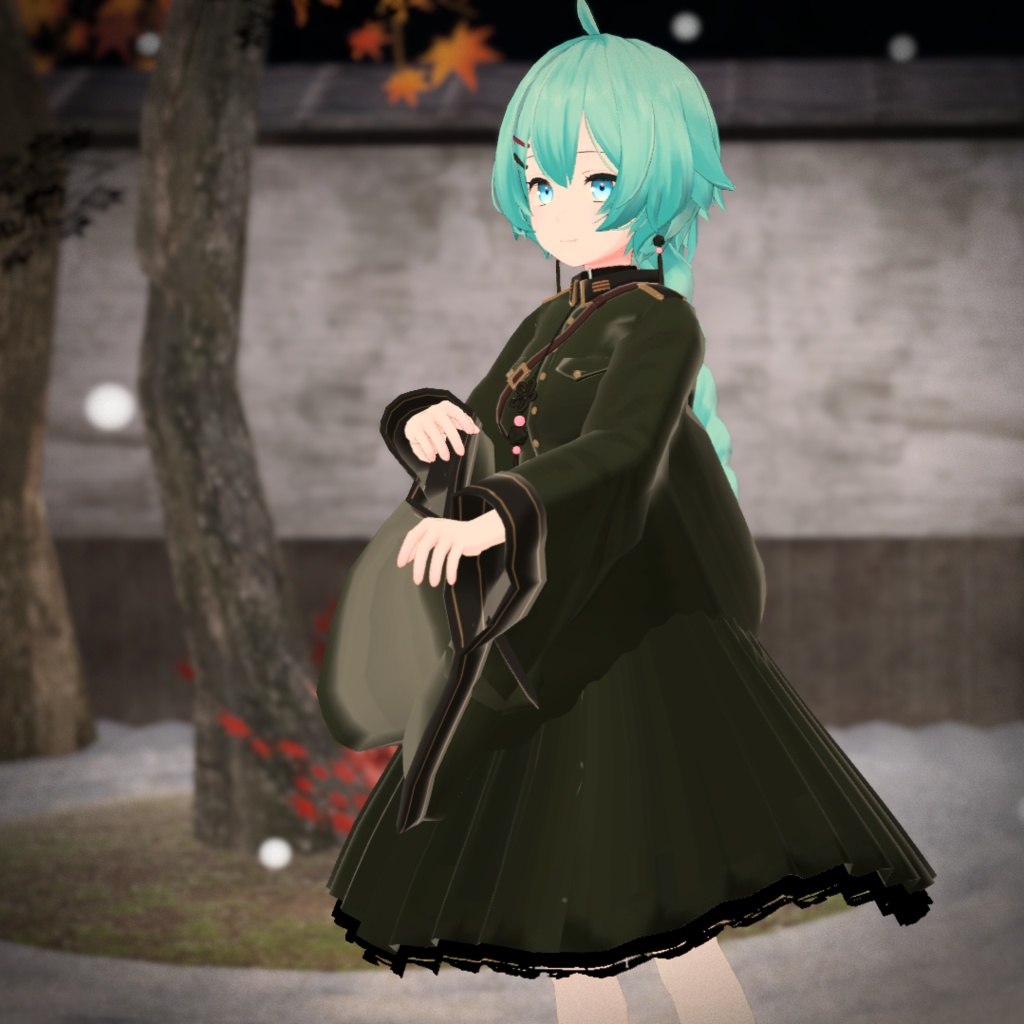 【VRChat想定】ミリタリーゴシック【お着替え用】