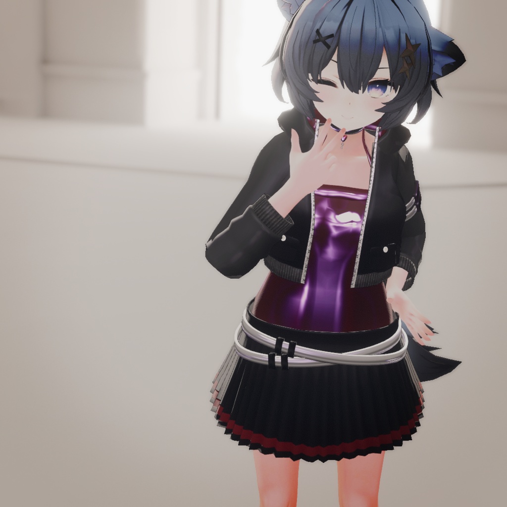 【VRChat想定】ジャケットスタイル【お着替え用】