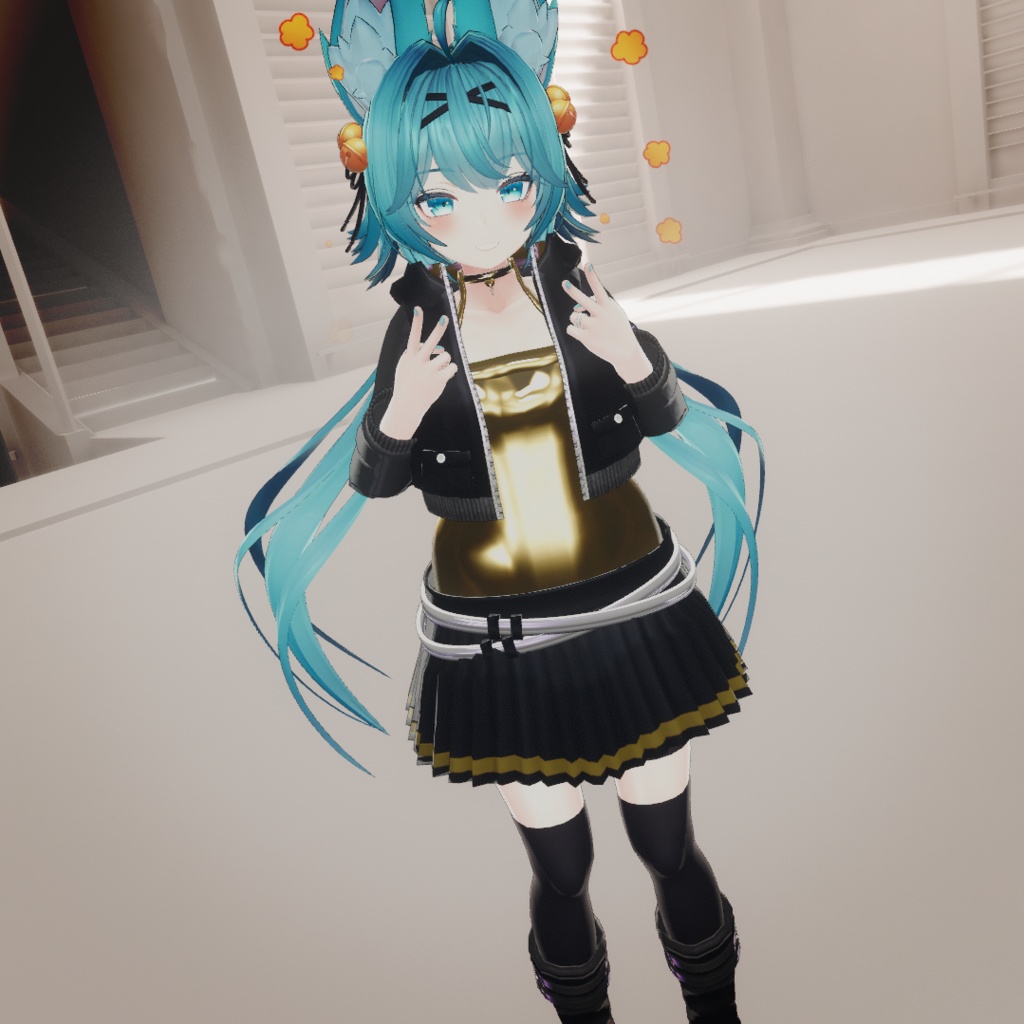 【VRChat想定】ジャケットスタイル【お着替え用】