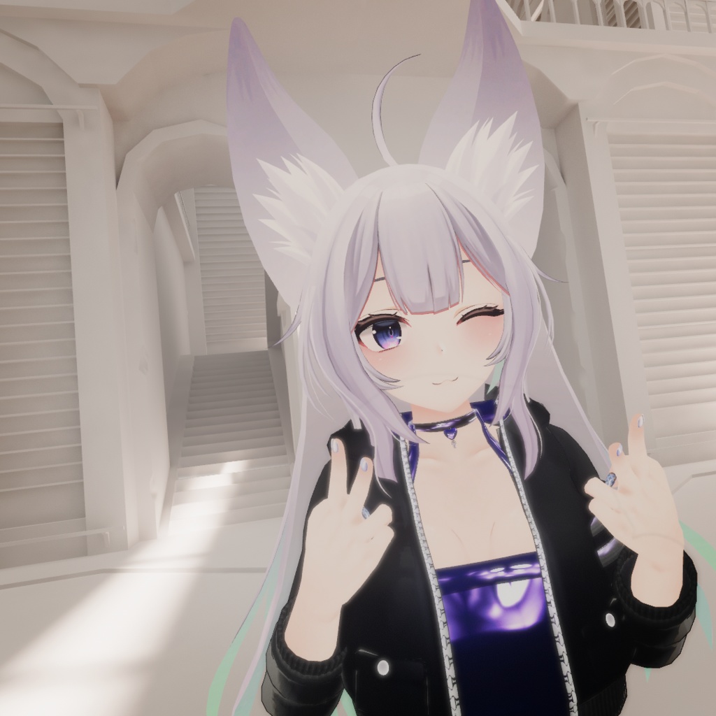 【VRChat想定】ジャケットスタイル【お着替え用】