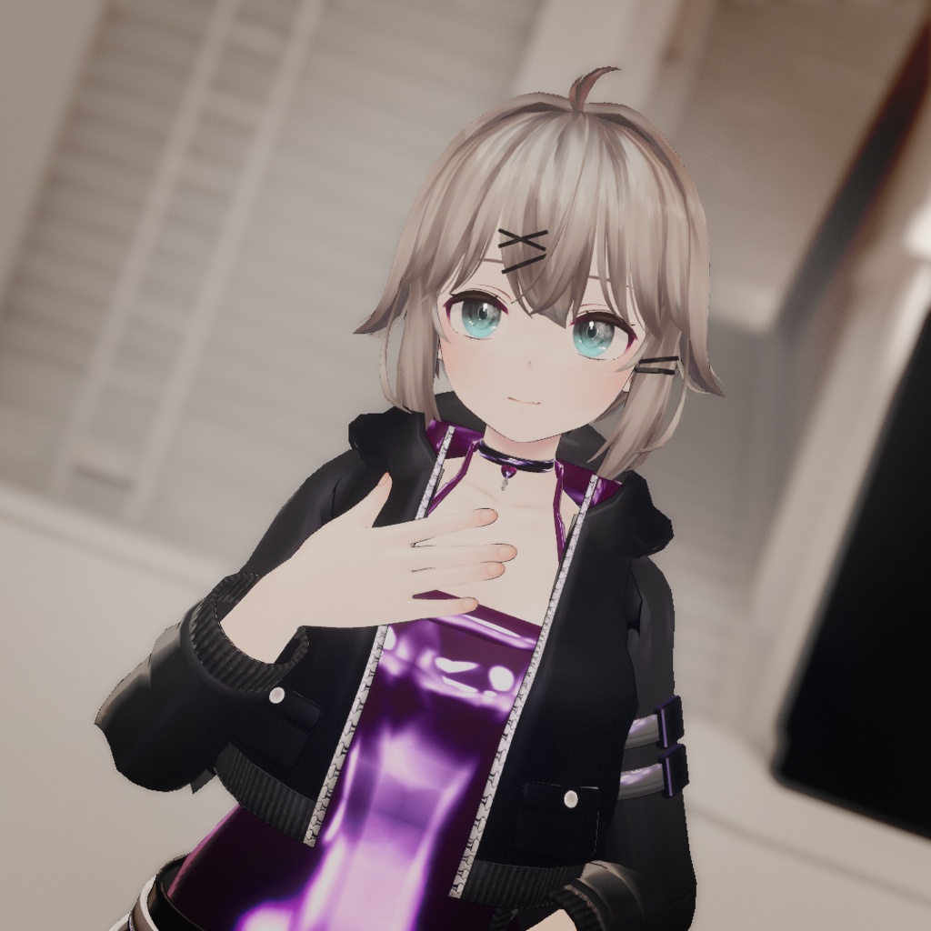 【VRChat想定】ジャケットスタイル【お着替え用】