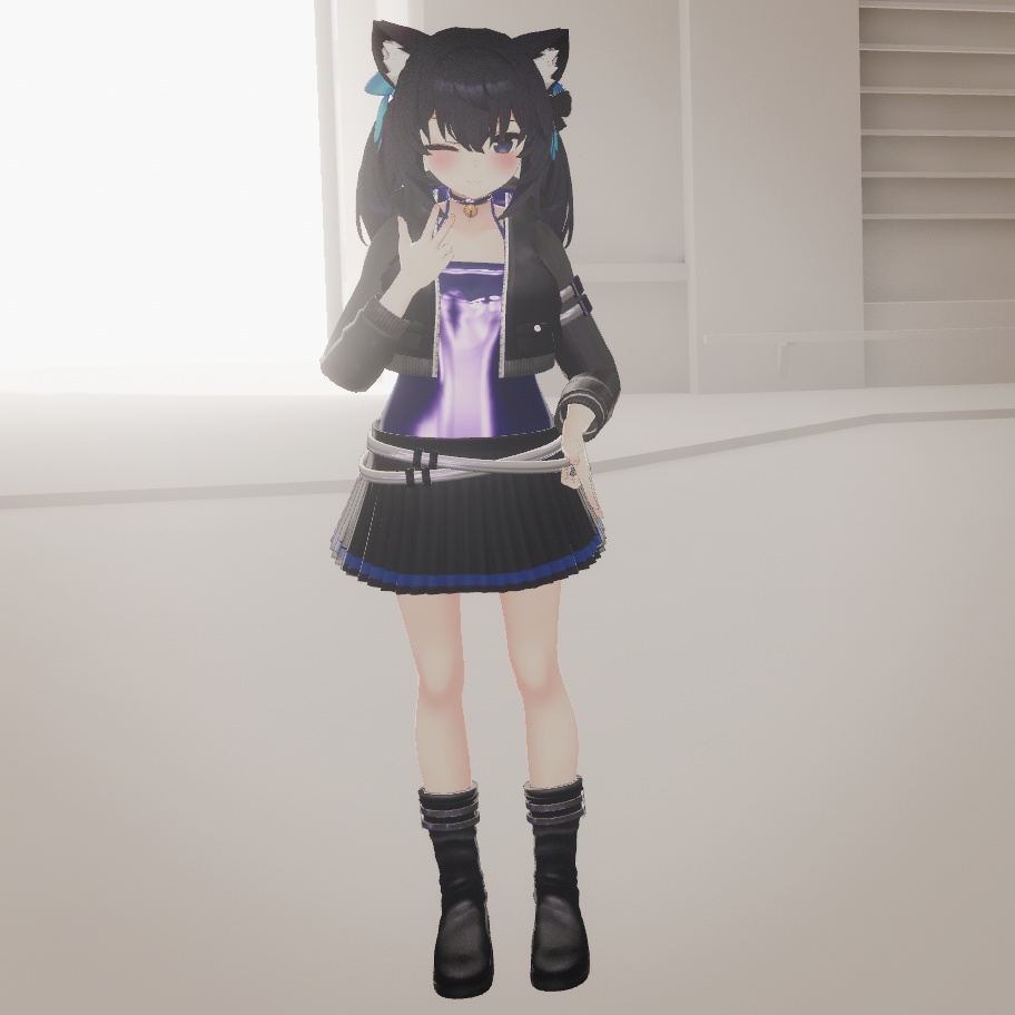 【VRChat想定】ジャケットスタイル【お着替え用】