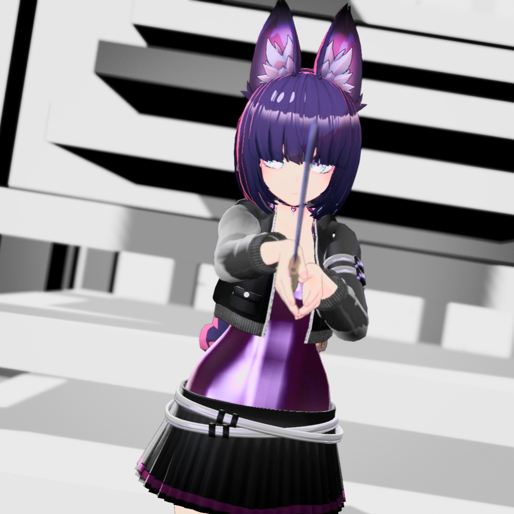 【VRChat想定】ジャケットスタイル【お着替え用】