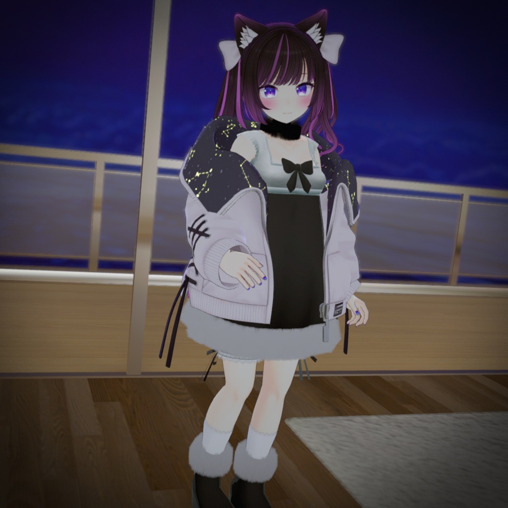 【VRChat想定】キュートウィンター【お着替え用】