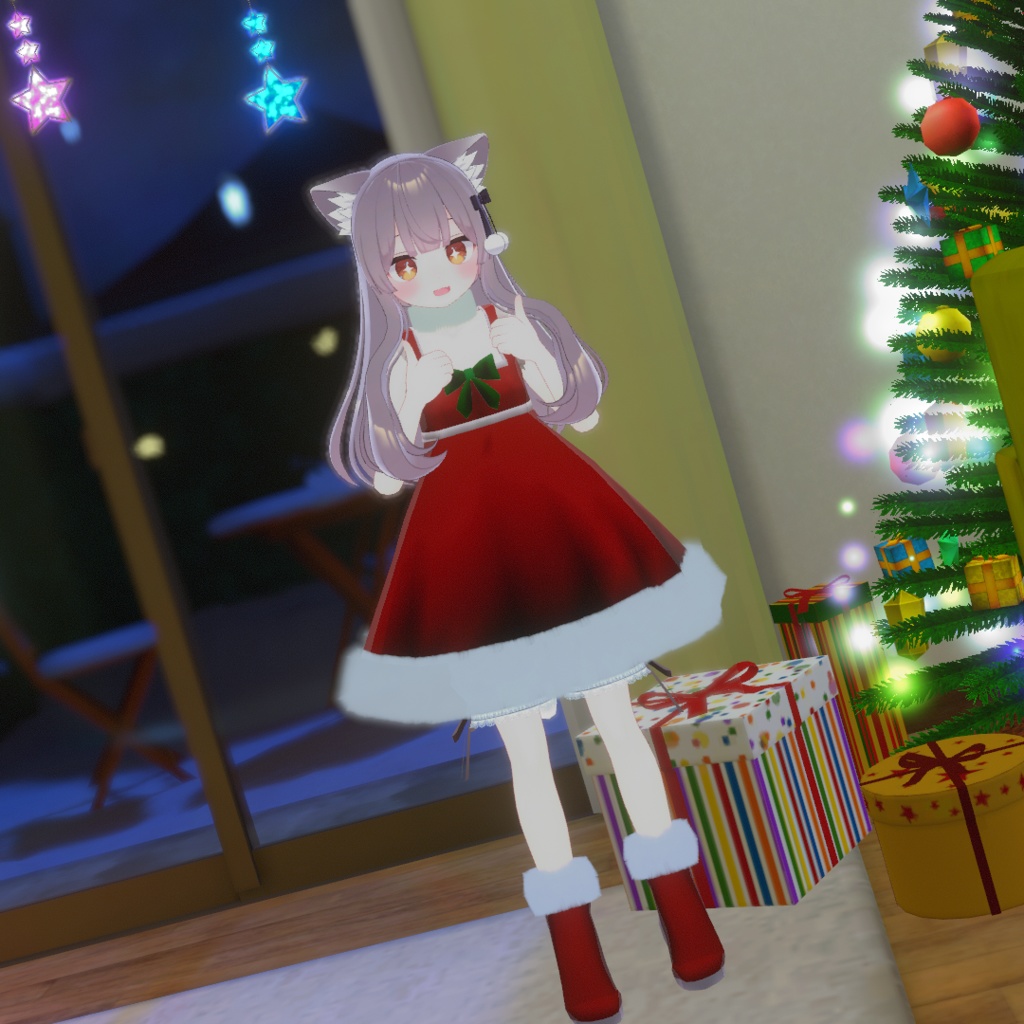 【VRChat想定】キュートウィンター【お着替え用】