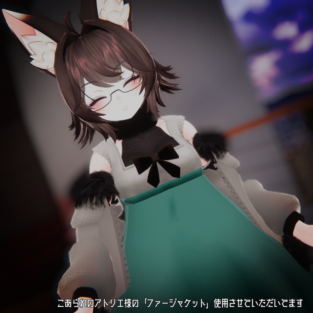 【VRChat想定】キュートウィンター【お着替え用】