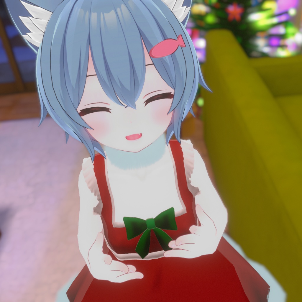 【VRChat想定】キュートウィンター【お着替え用】