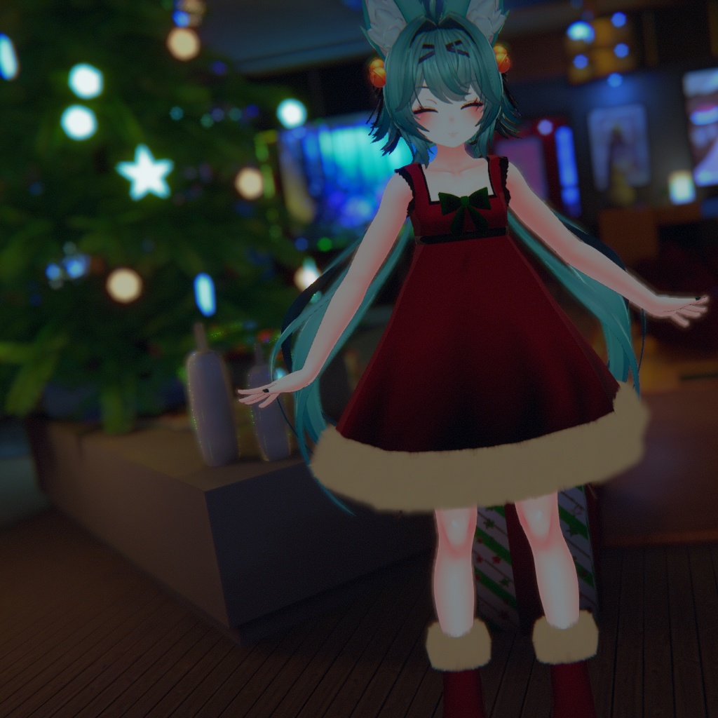 【VRChat想定】キュートウィンター【お着替え用】
