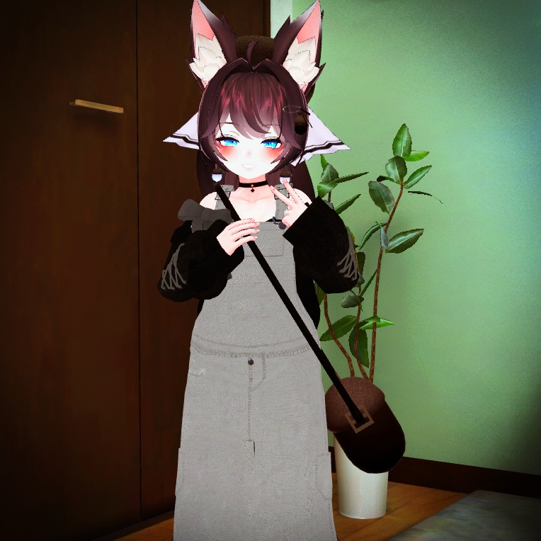 【VRChat想定】どんぐり【アクセサリー小物】
