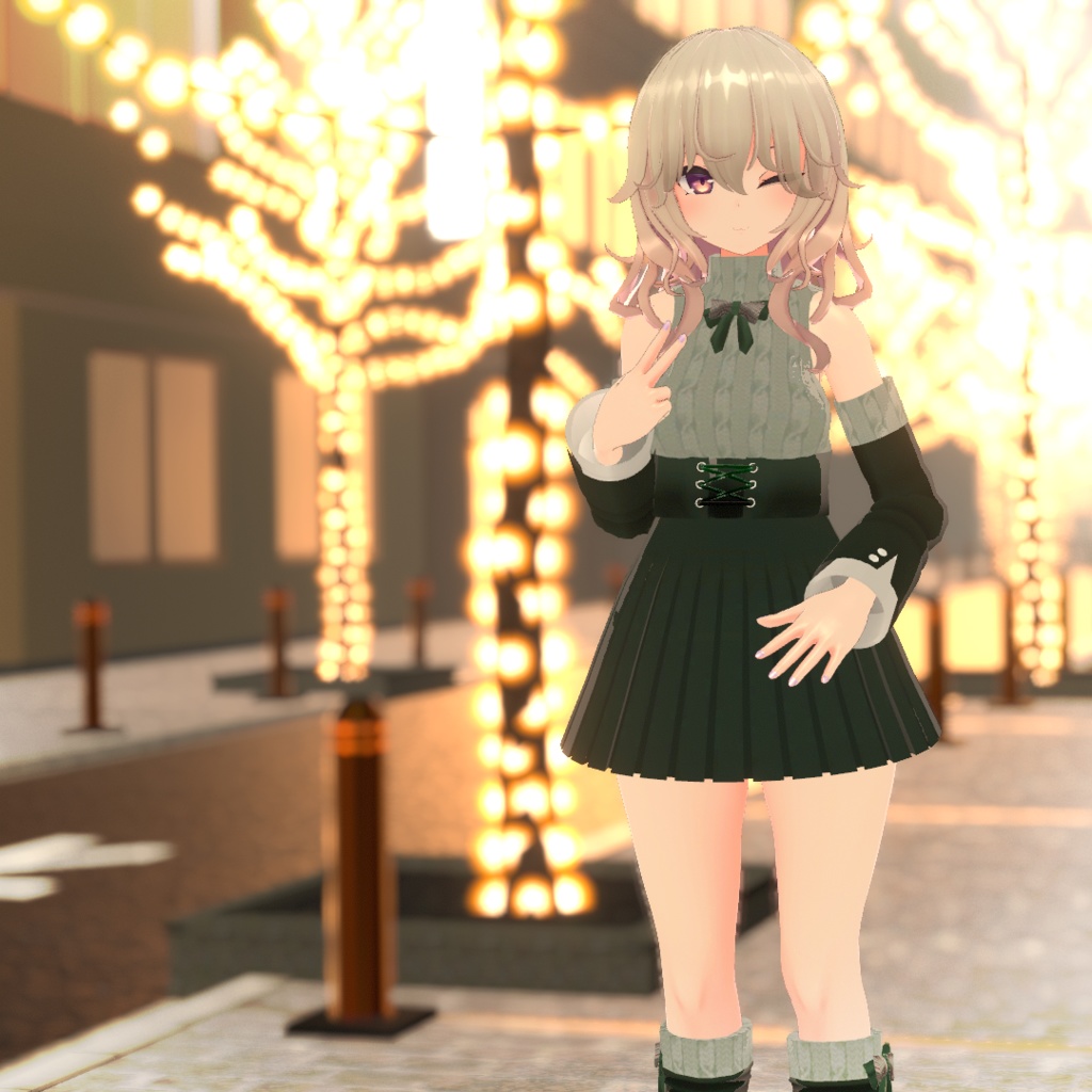 【VRChat想定】クワイエットウェア【お着替え用】