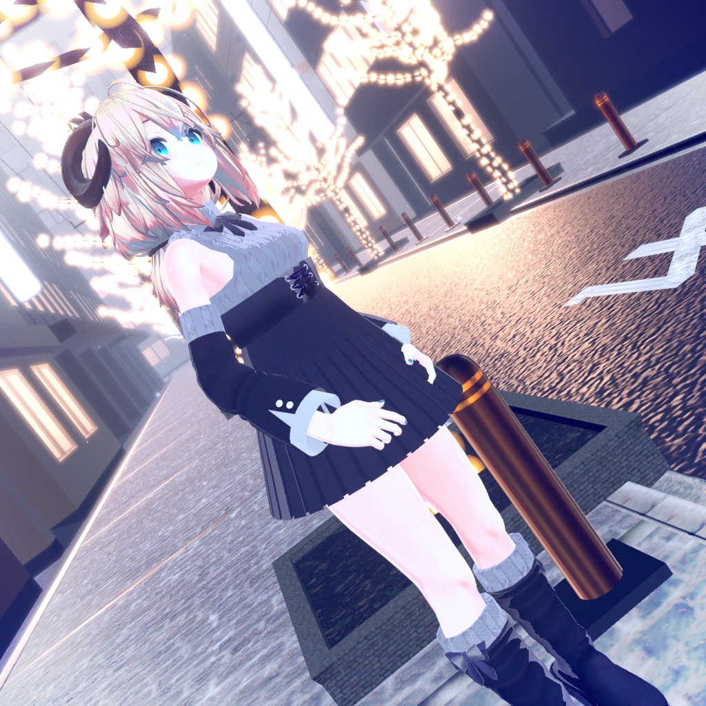 【VRChat想定】クワイエットウェア【お着替え用】