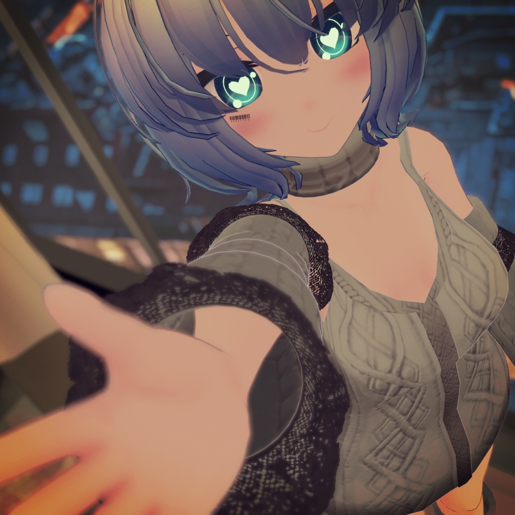 【VRChat想定】クールニット【お着替え用】