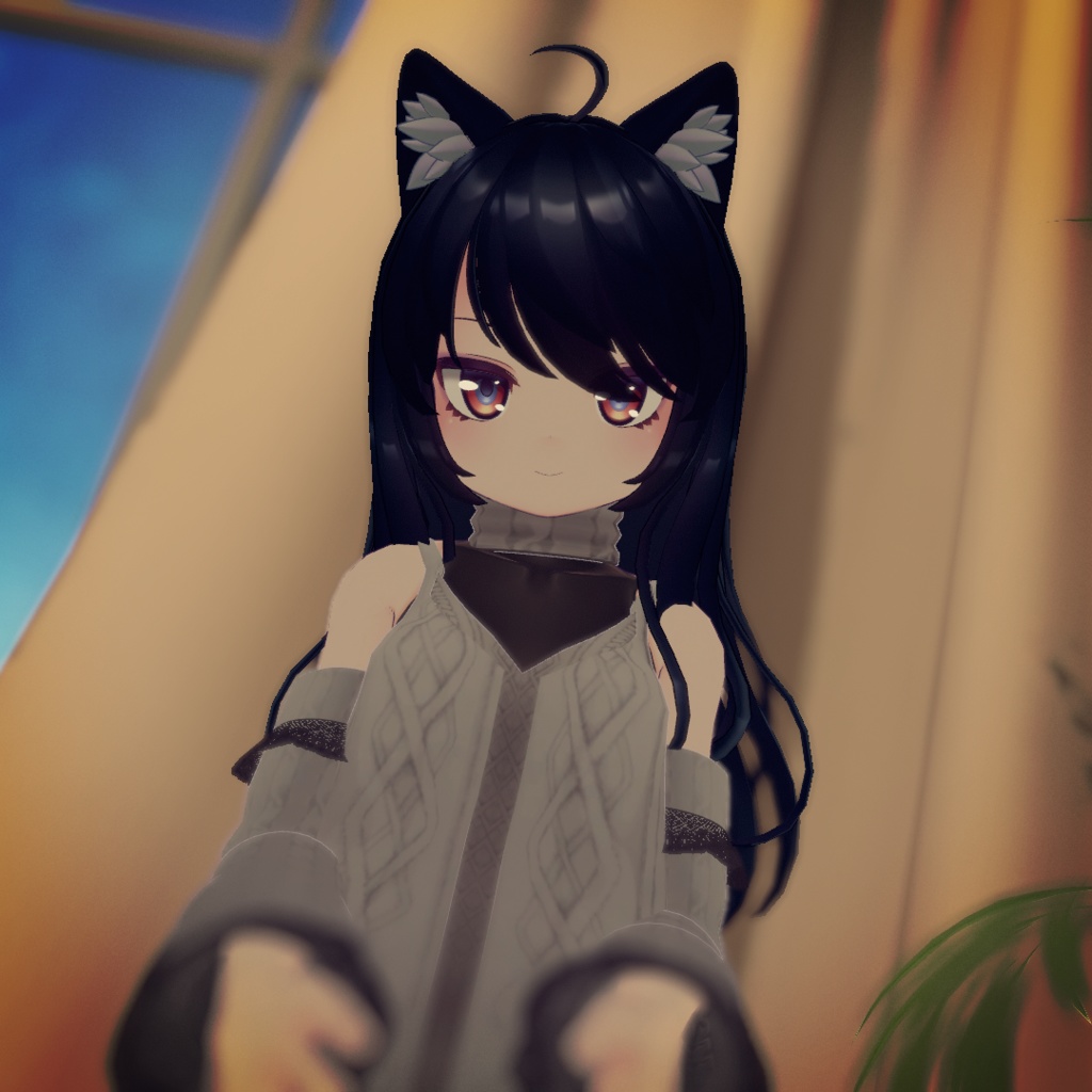 【VRChat想定】クールニット【お着替え用】