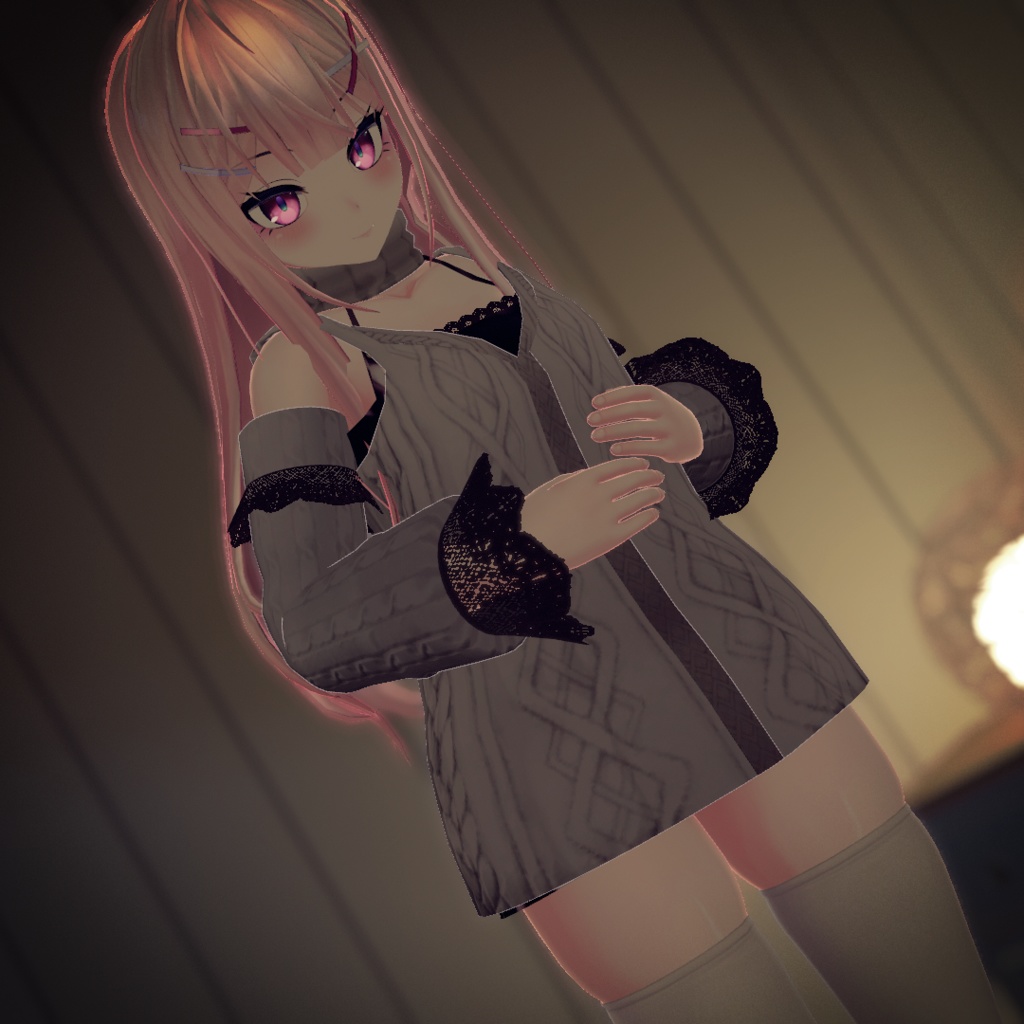 【VRChat想定】クールニット【お着替え用】