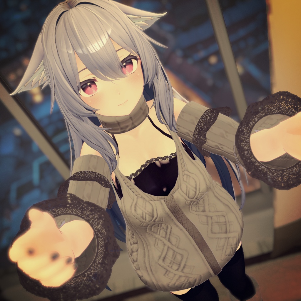 【VRChat想定】クールニット【お着替え用】