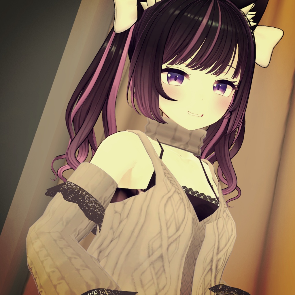 【VRChat想定】クールニット【お着替え用】