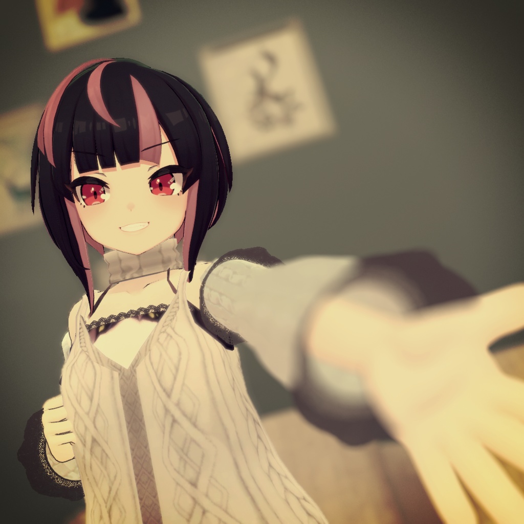 【VRChat想定】クールニット【お着替え用】