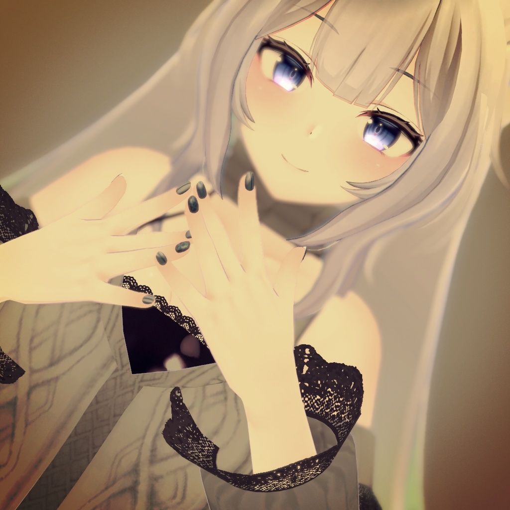 【VRChat想定】クールニット【お着替え用】