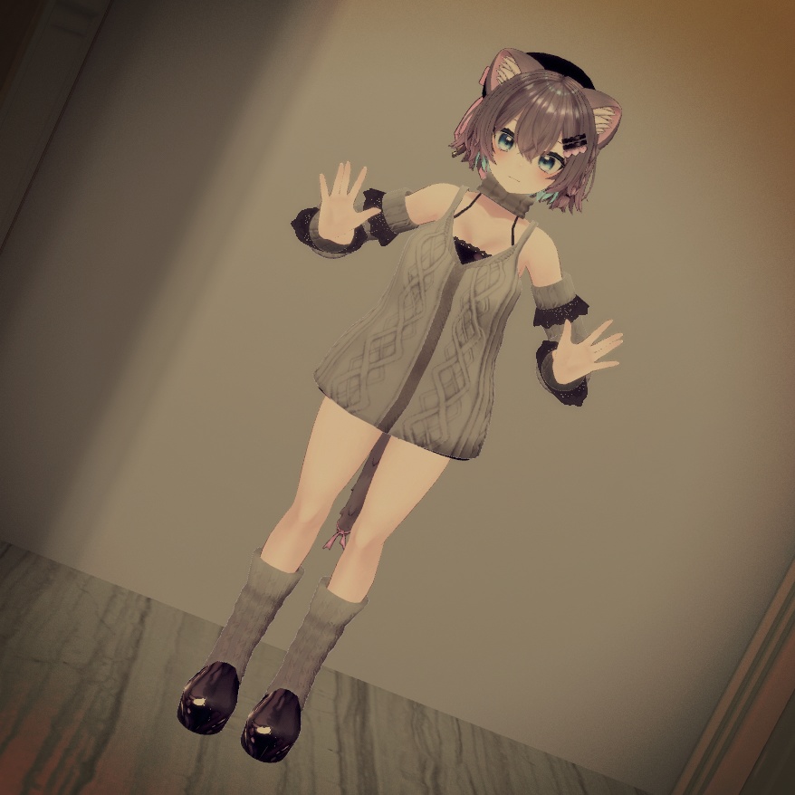 【VRChat想定】クールニット【お着替え用】