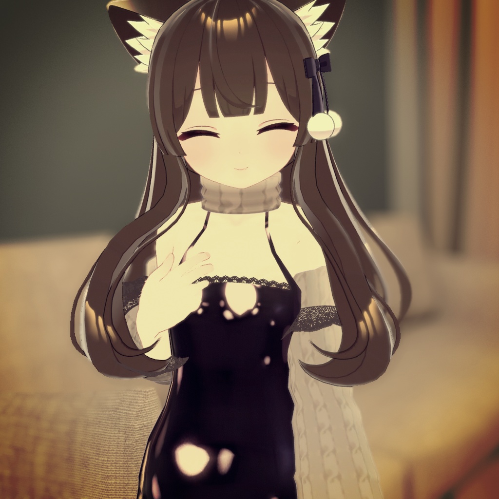 【VRChat想定】クールニット【お着替え用】