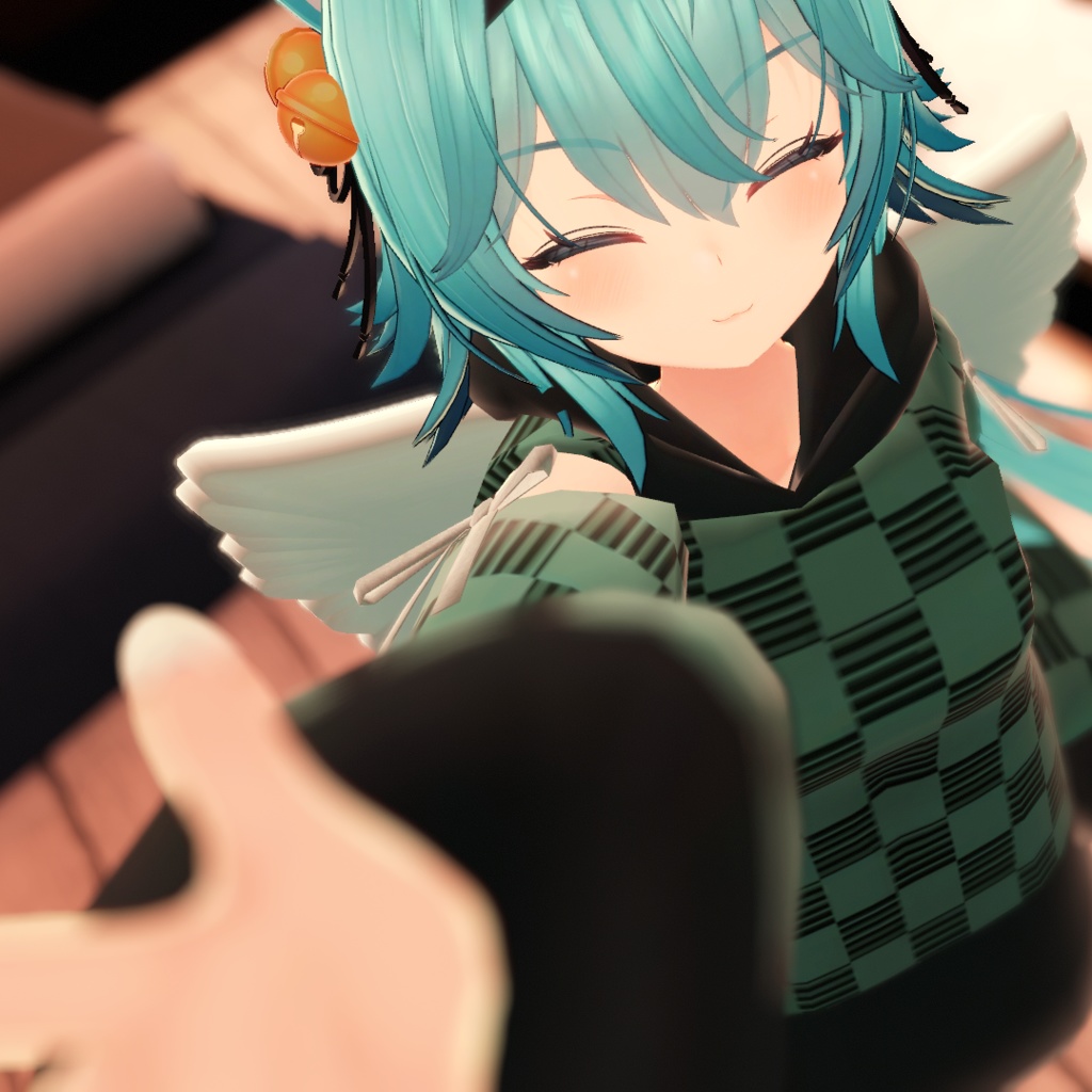 【VRChat想定】エンジェルフード【お着替え用】