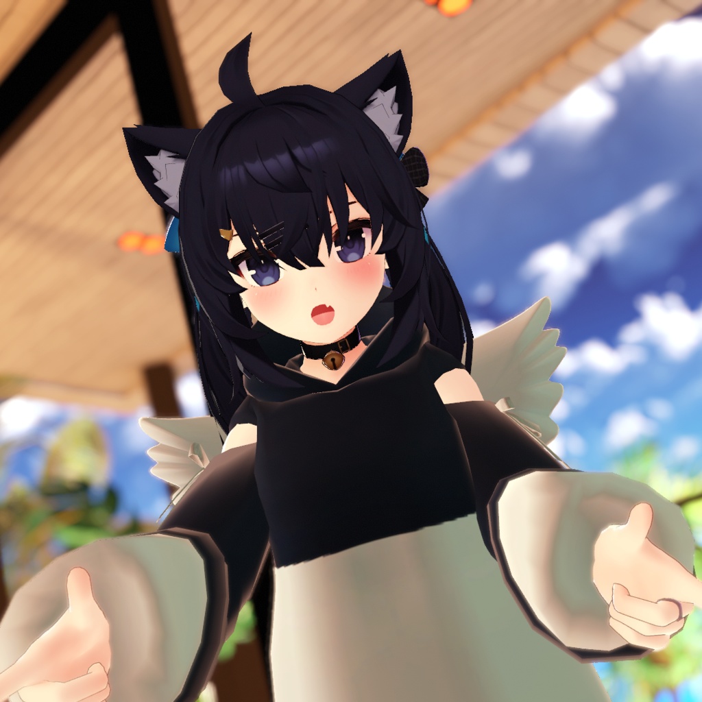 【VRChat想定】エンジェルフード【お着替え用】