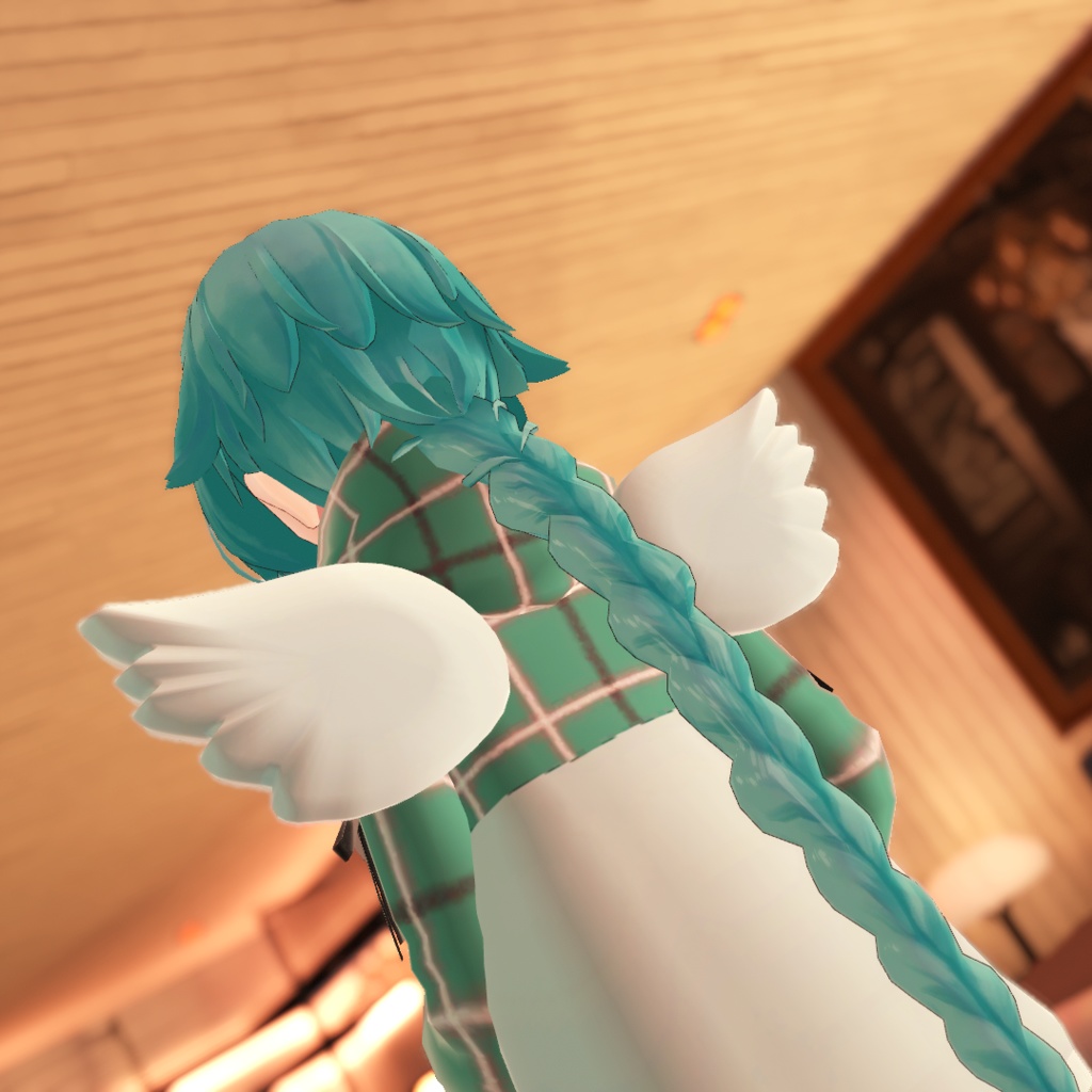 【VRChat想定】エンジェルフード【お着替え用】