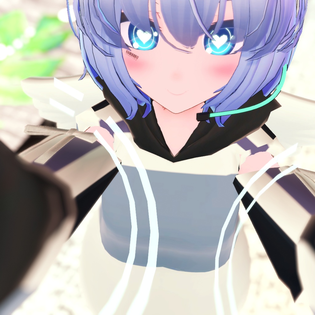 【VRChat想定】エンジェルフード【お着替え用】