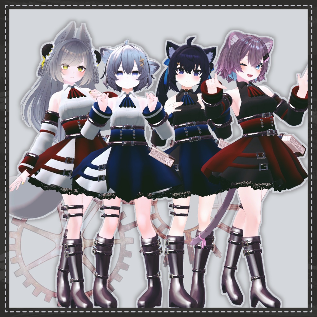 【VRChat想定】Beowulf fantasy【お着替え用】