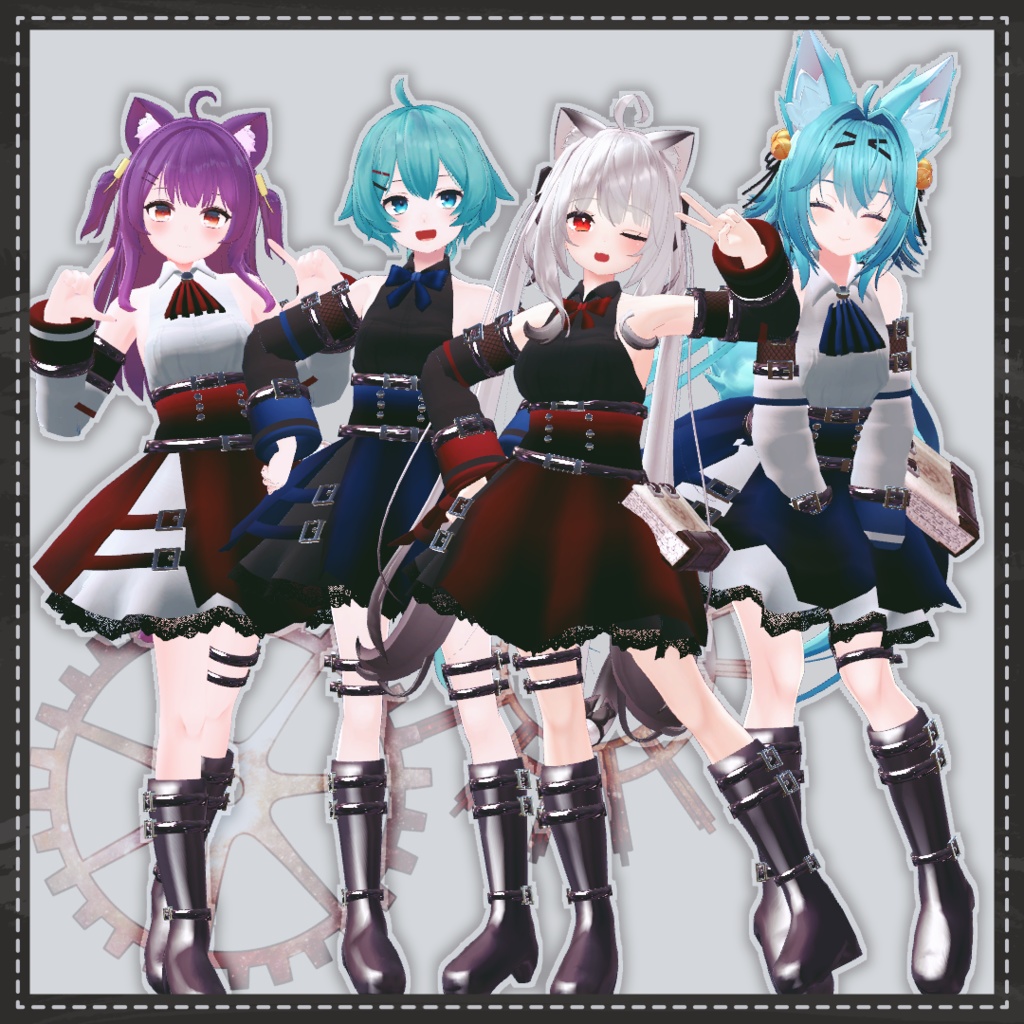 【VRChat想定】Beowulf fantasy【お着替え用】