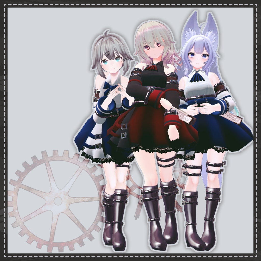 【VRChat想定】Beowulf fantasy【お着替え用】