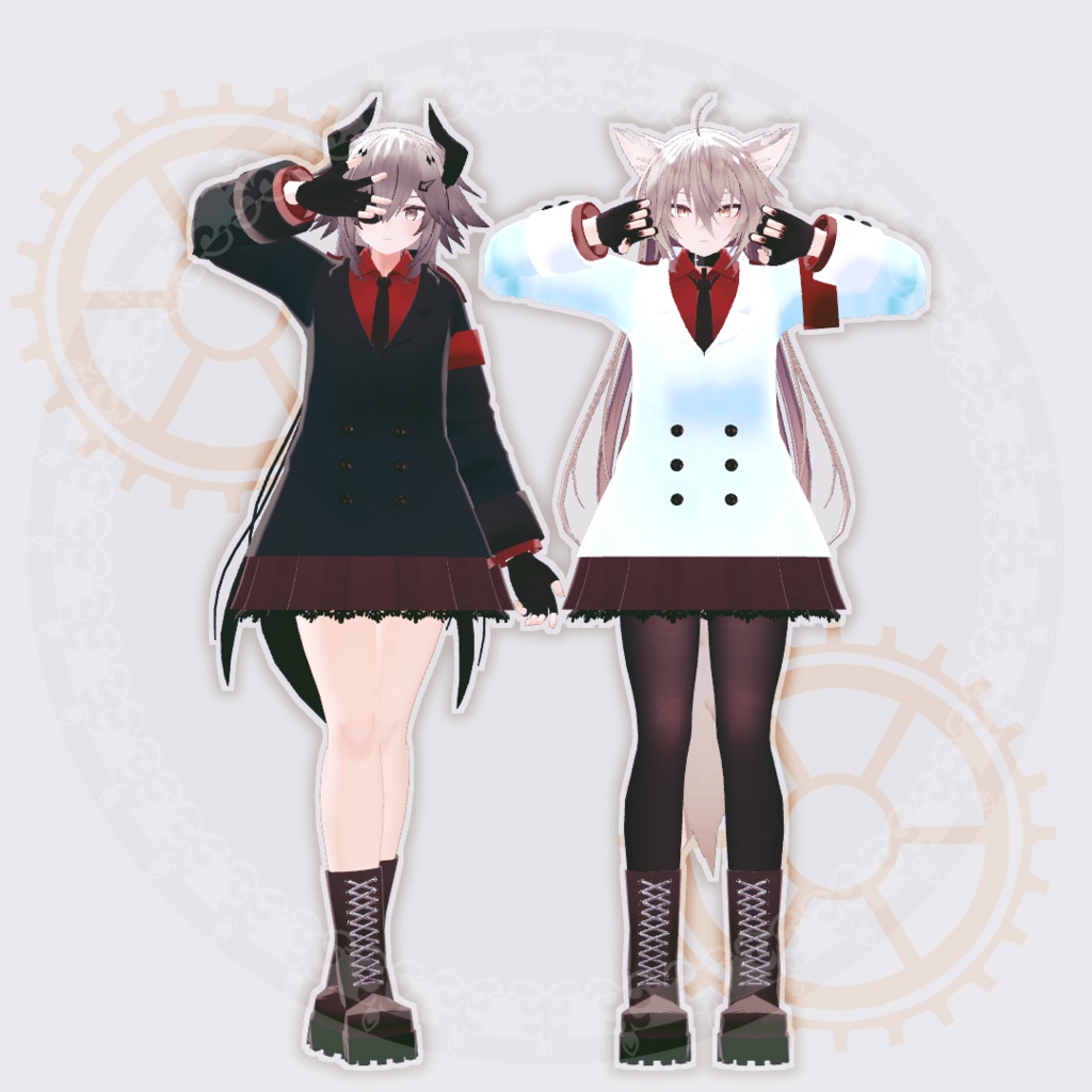 【VRChat想定】Beowulf medic【お着替え用】