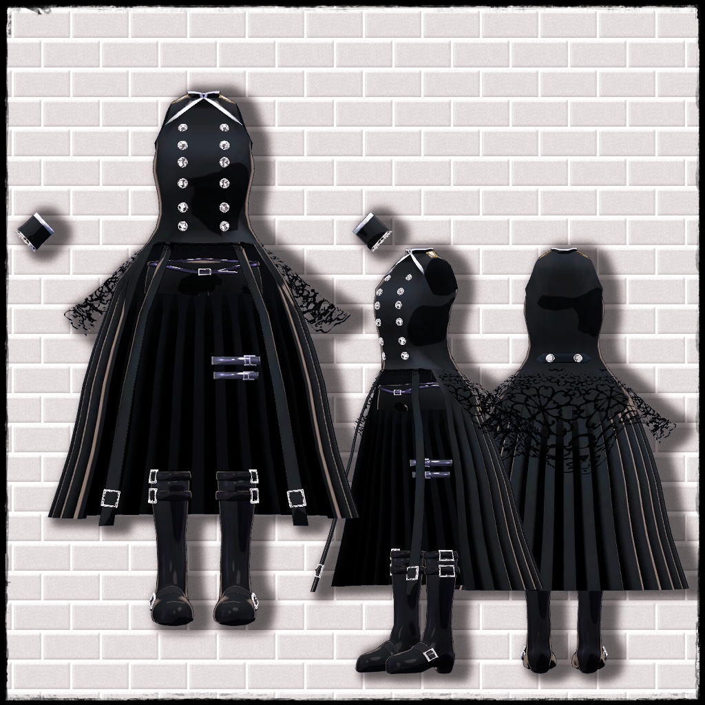 【VRChat想定】Beowulf military extreme【カテア -KATYA-向けお着替え用】