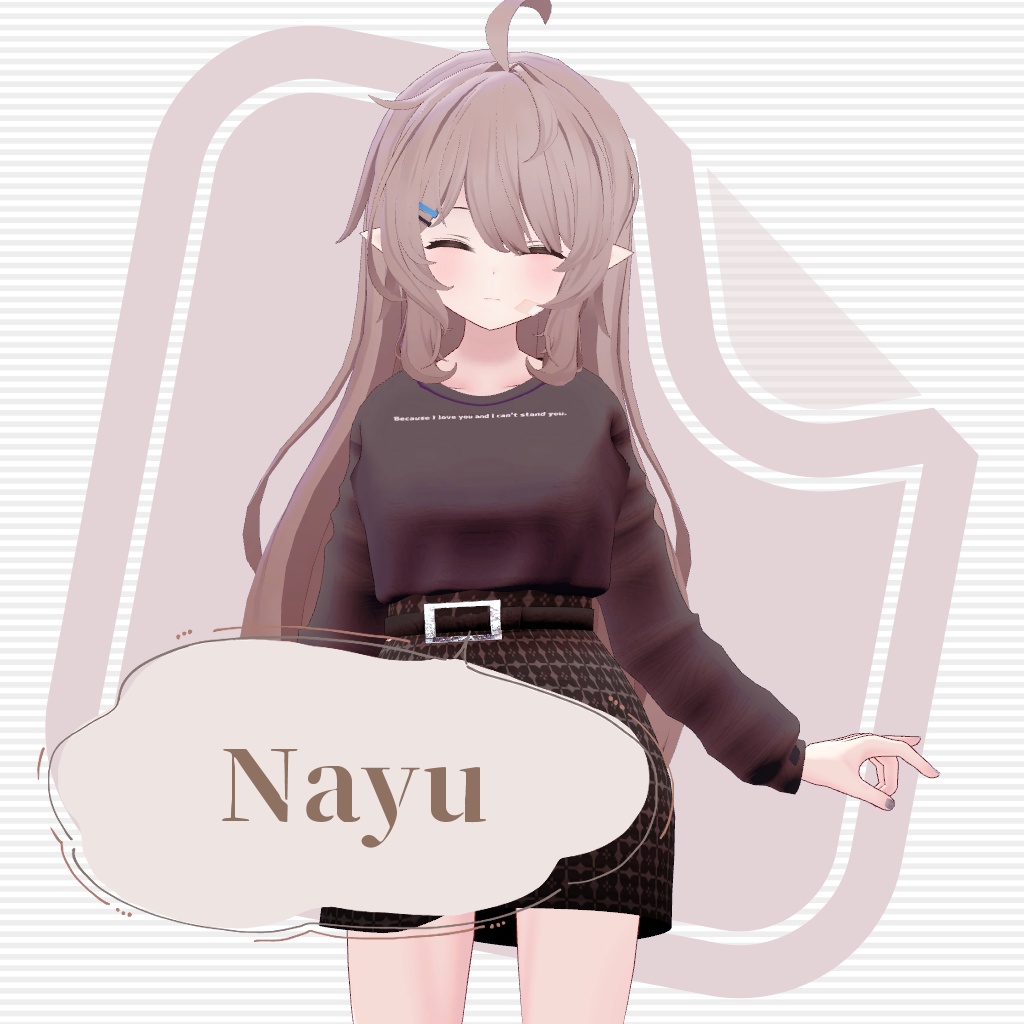 【VRChat想定】Spring Casual【お着替え用】