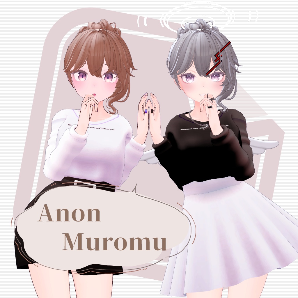 【VRChat想定】Spring Casual【お着替え用】