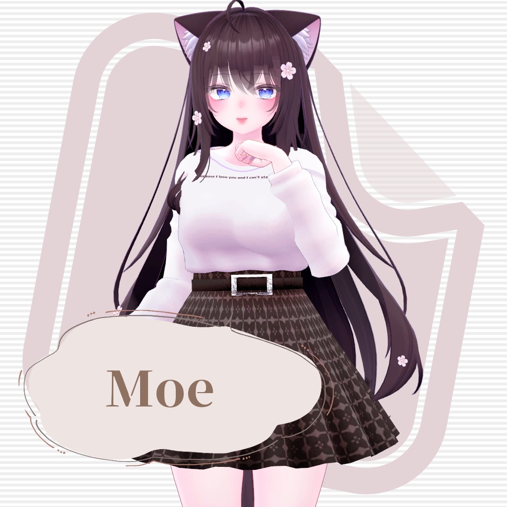 【VRChat想定】Spring Casual【お着替え用】