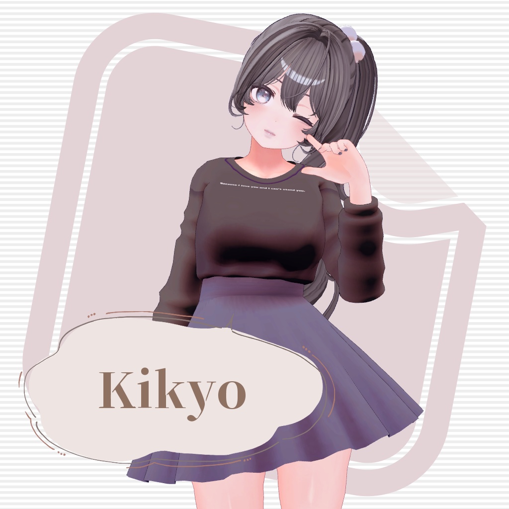 【VRChat想定】Spring Casual【お着替え用】