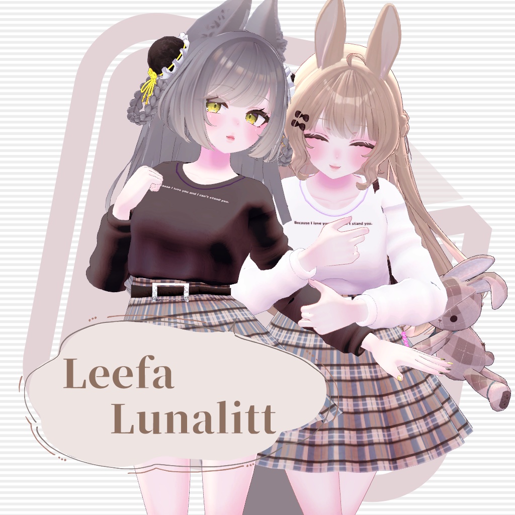 【VRChat想定】Spring Casual【お着替え用】