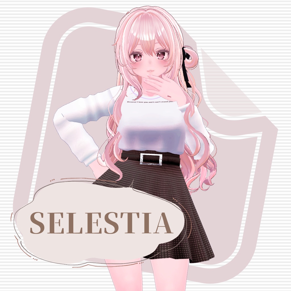 【VRChat想定】Spring Casual【お着替え用】