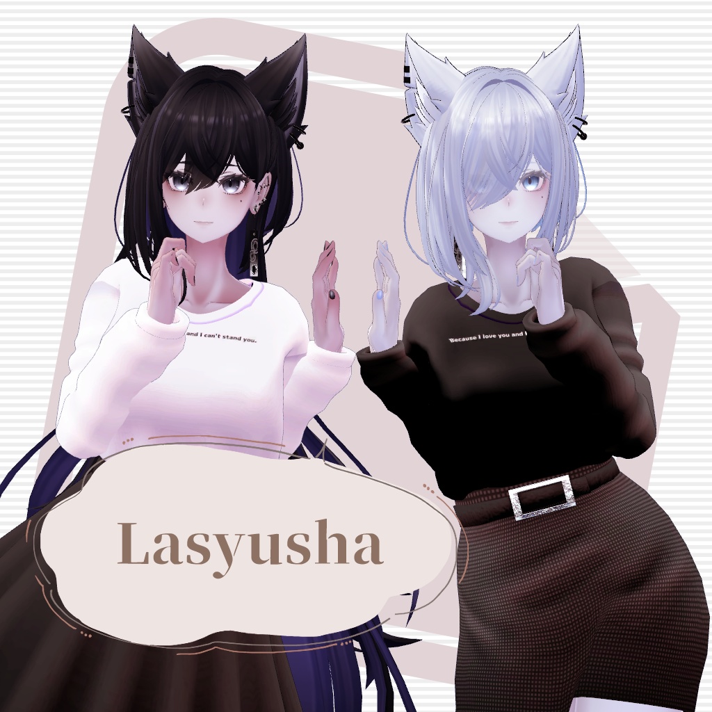 【VRChat想定】Spring Casual【お着替え用】