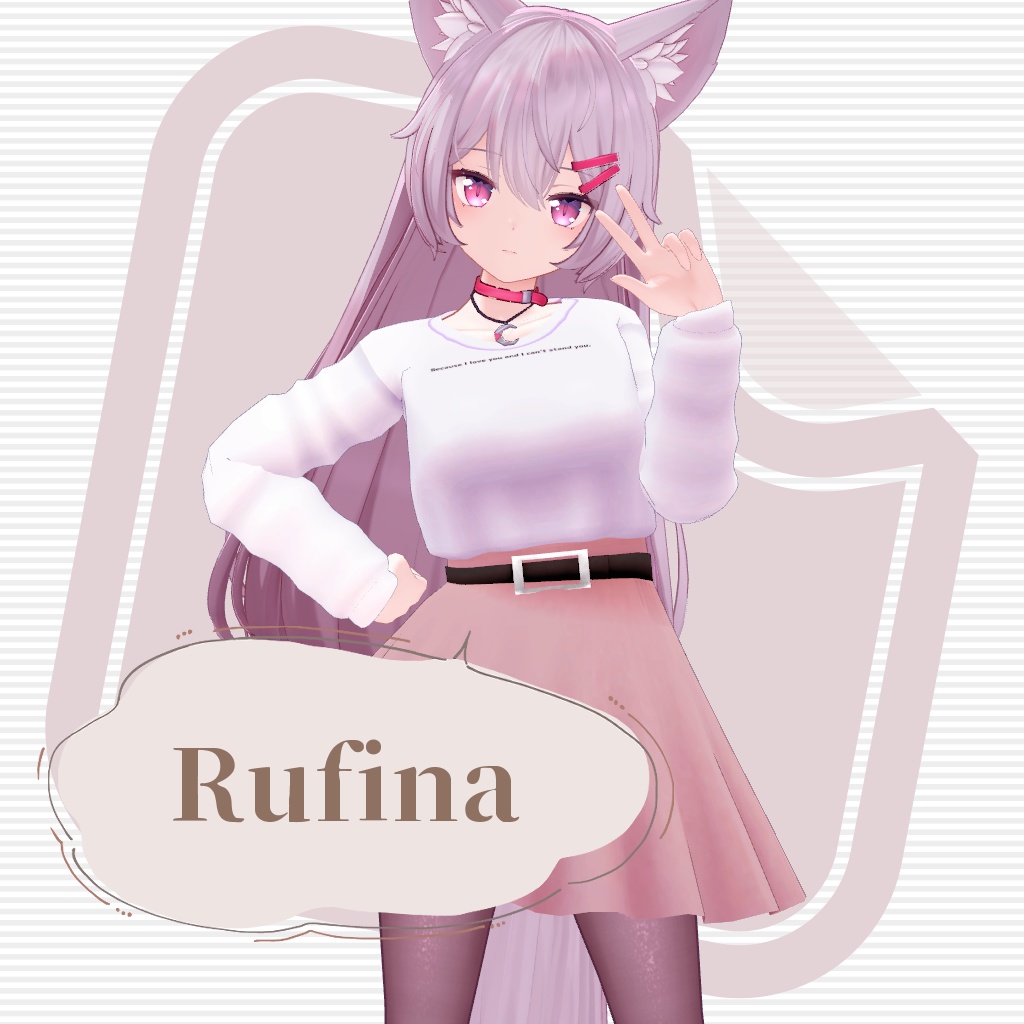 【VRChat想定】Spring Casual【お着替え用】