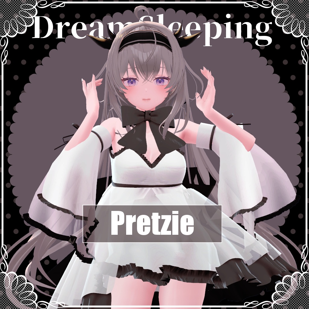 【VRChat想定】DreamSleeping【お着替え用】