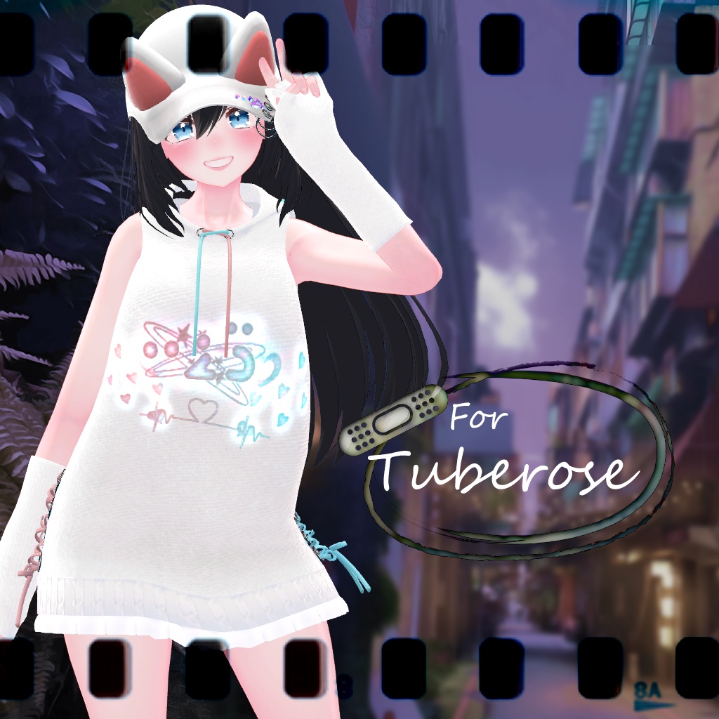 VRChat Assumption] Mid-Cute Hoodie [For Changing].