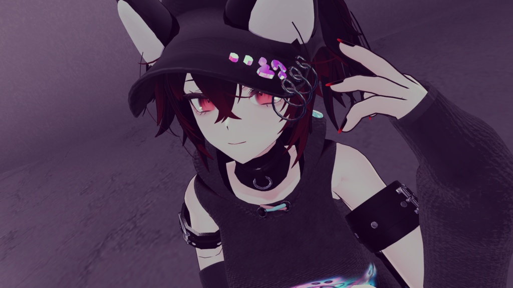 VRChat Assumption] Mid-Cute Hoodie [For Changing].