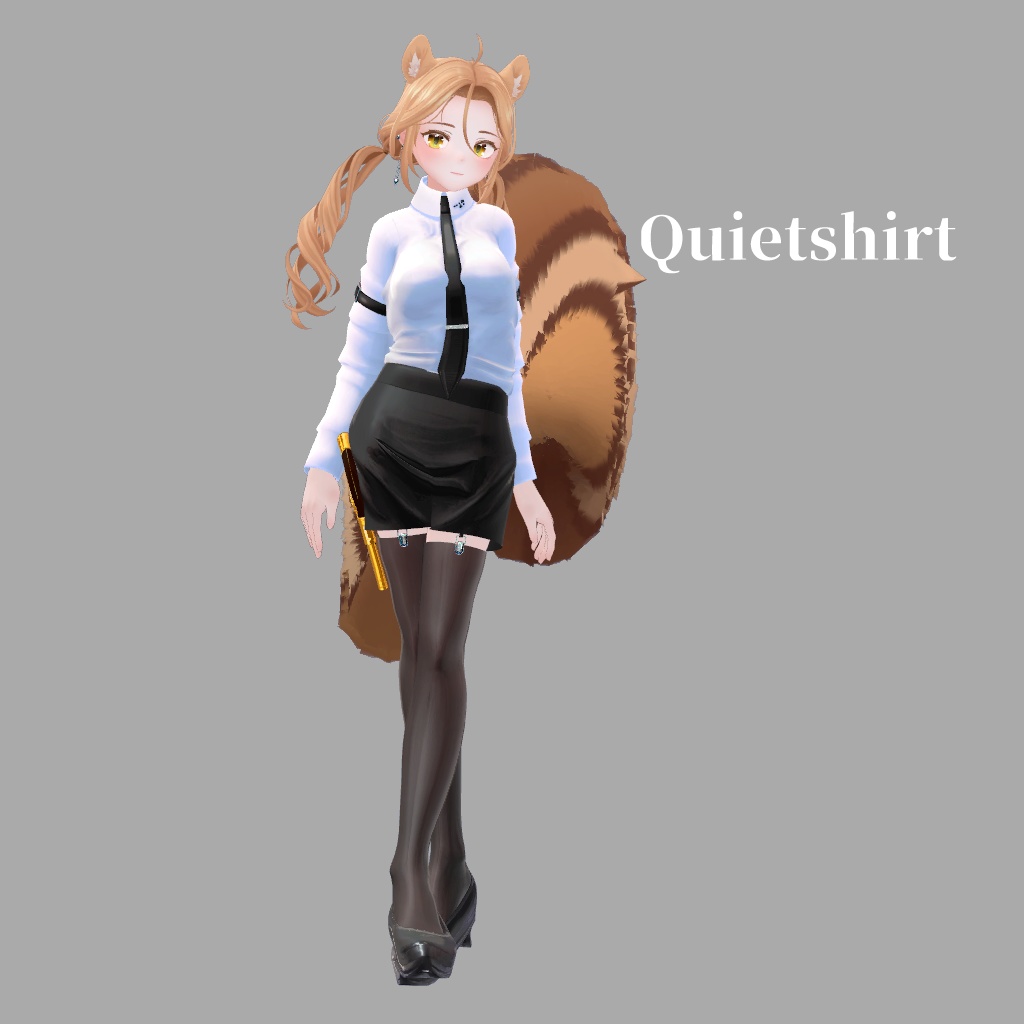 サポート終了【VRChat想定】Quietshirt【お着替え用】