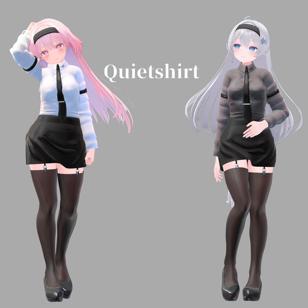 サポート終了【VRChat想定】Quietshirt【お着替え用】