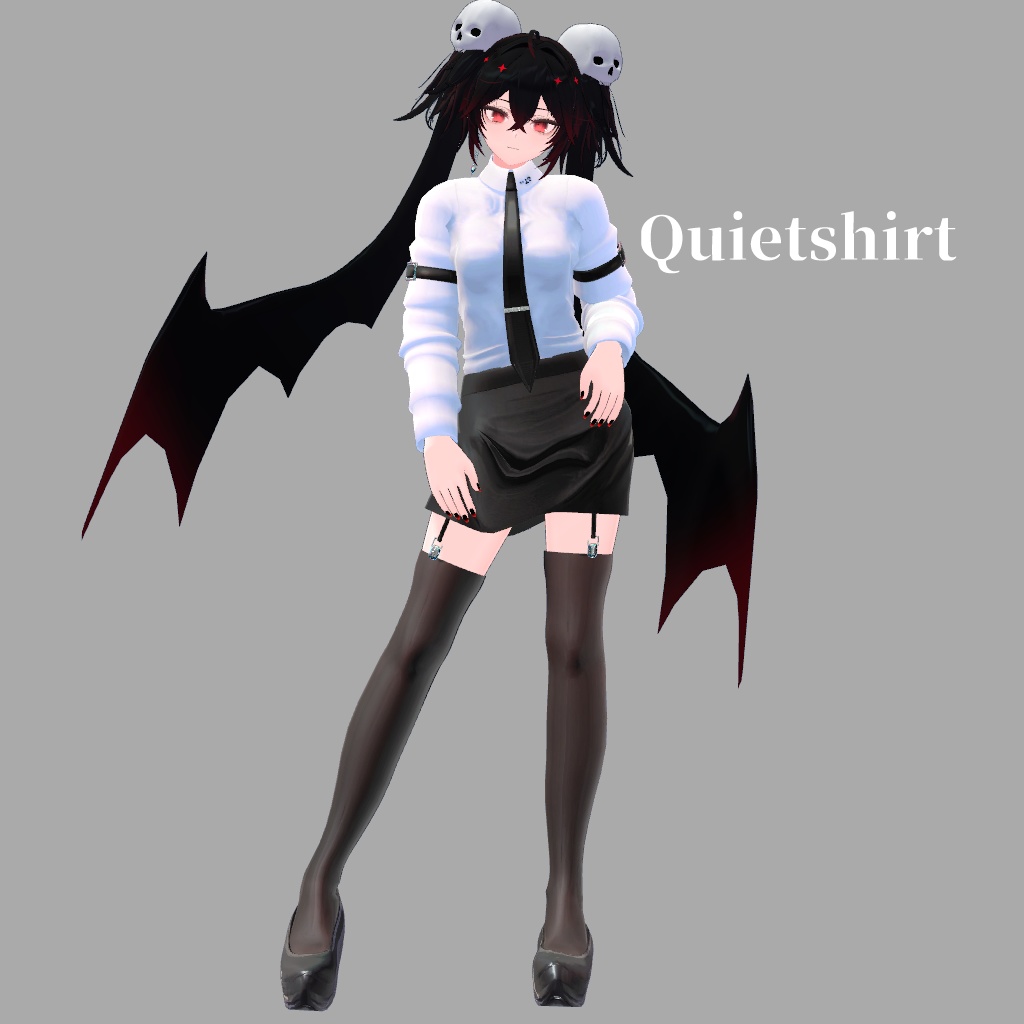 サポート終了【VRChat想定】Quietshirt【お着替え用】