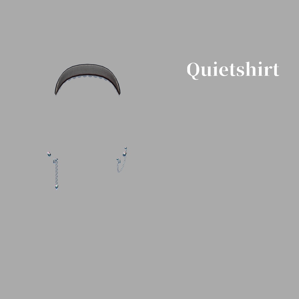 サポート終了【VRChat想定】Quietshirt【お着替え用】